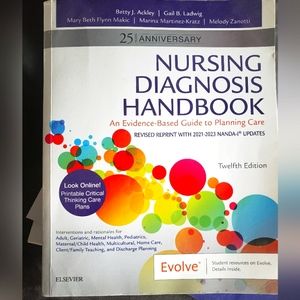 Elsevier Nursing Diagnosis Handbook 12th Editiom